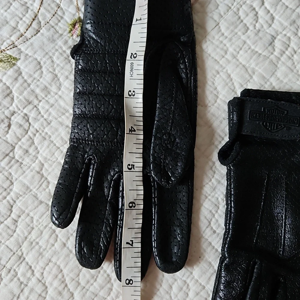 Vintage Women’s Harley Davidson Motorcycle Leather Glove Extra Small EUC